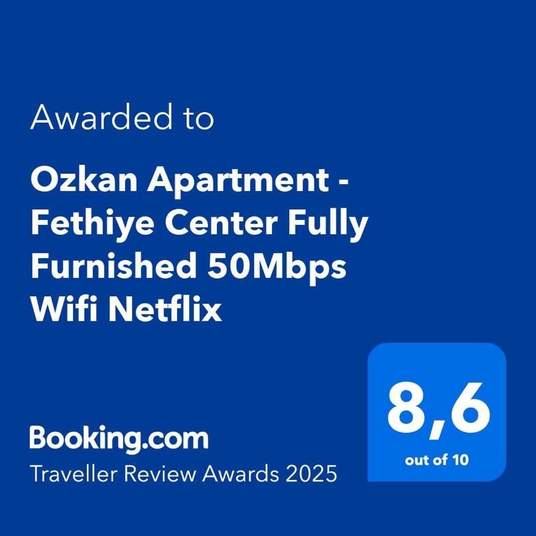 Ozkan Apartment - Fethiye Center Fully Furnished 50Mbps Wifi Netflix Exterior photo
